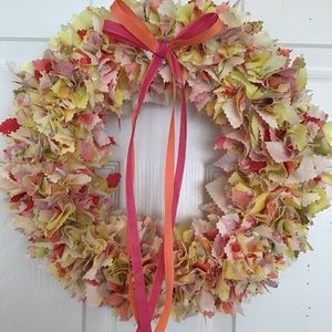 Soft color wreath